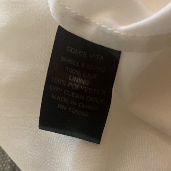 Ivory silk lace Dolce Vita Dress size small - Picture 7 of 8